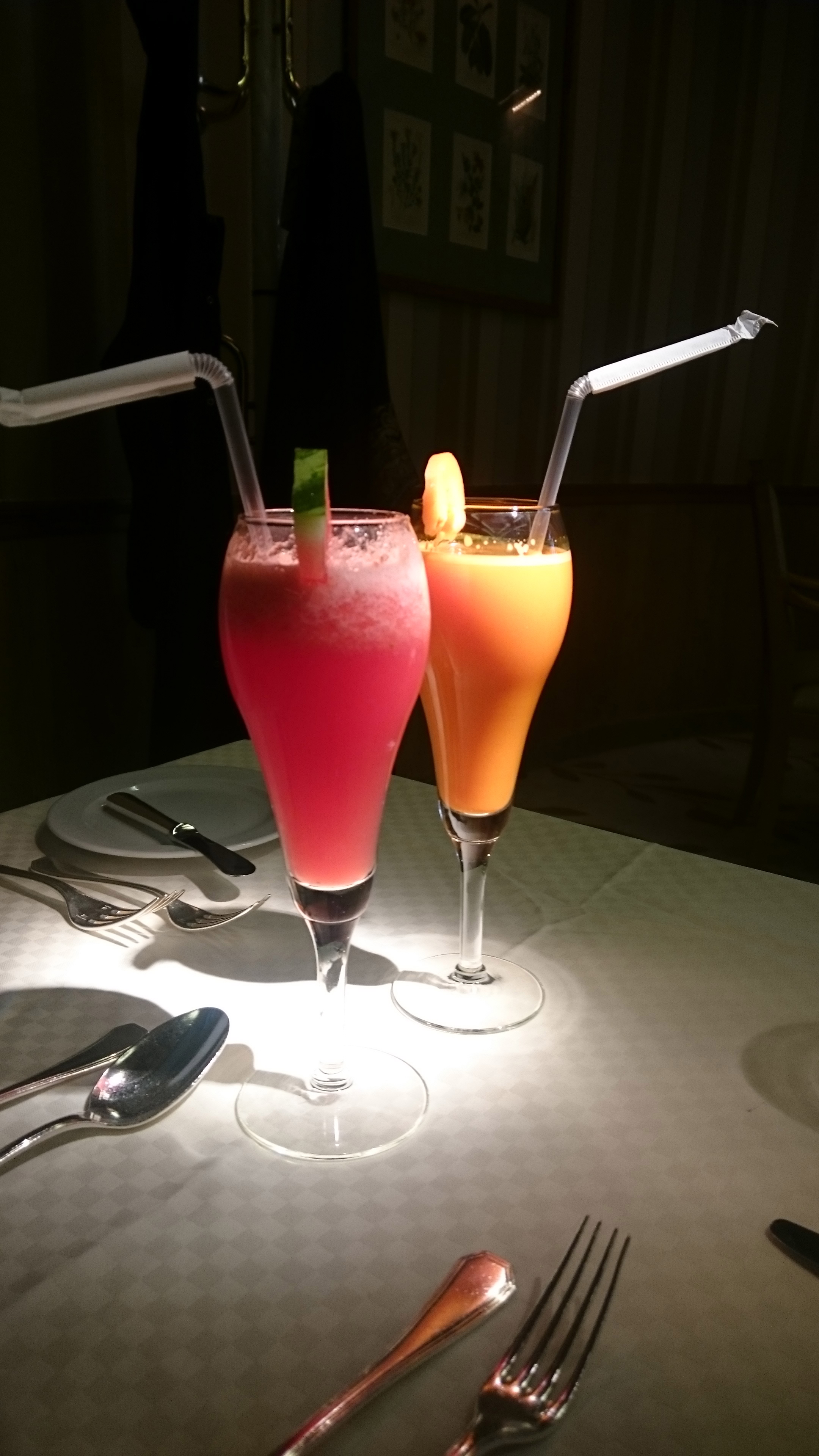 Mocktails at Windrose brunch, Riyadh