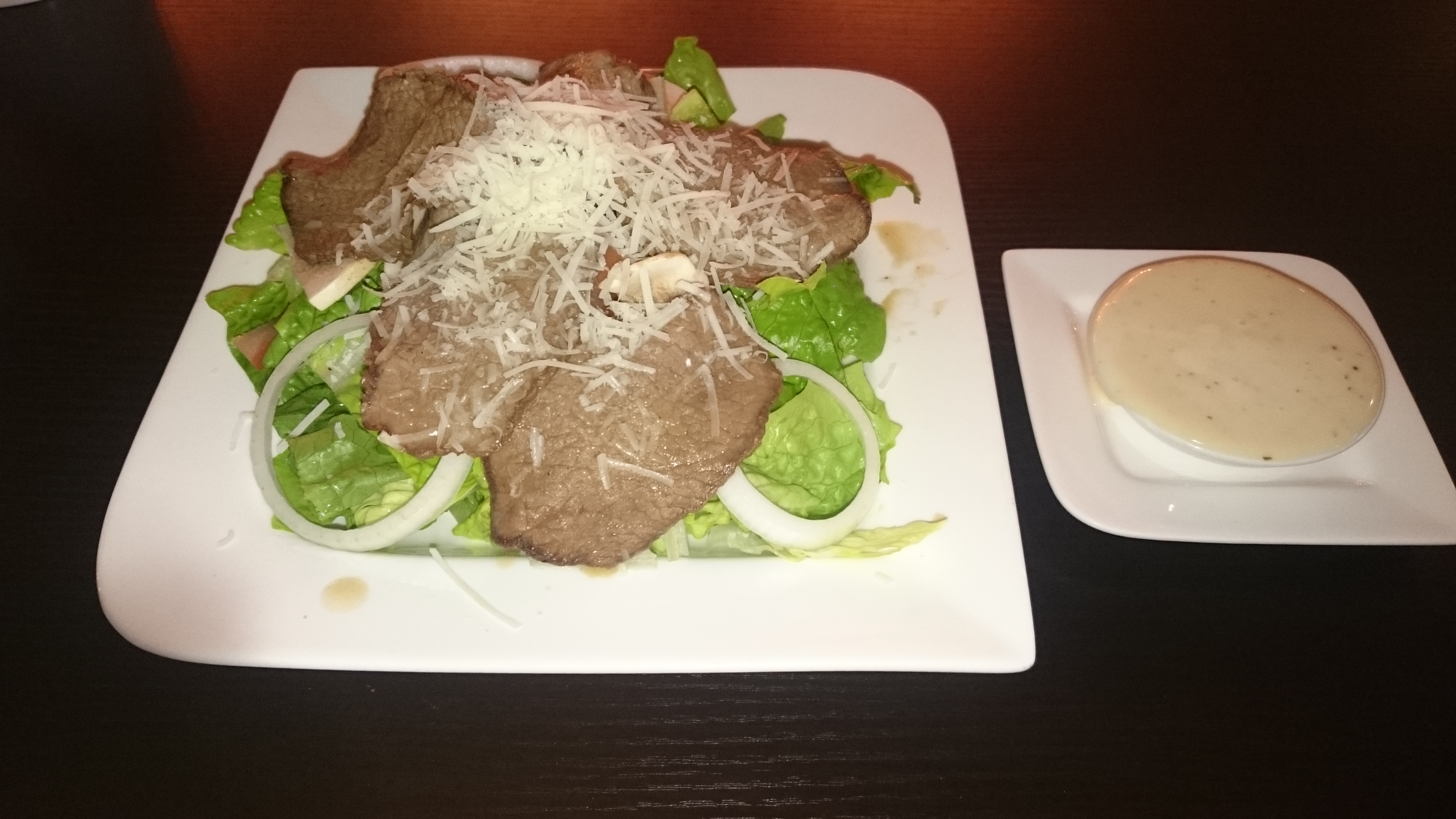 Beef Stew Salad at The Pancake House, Diplomatic Quarter