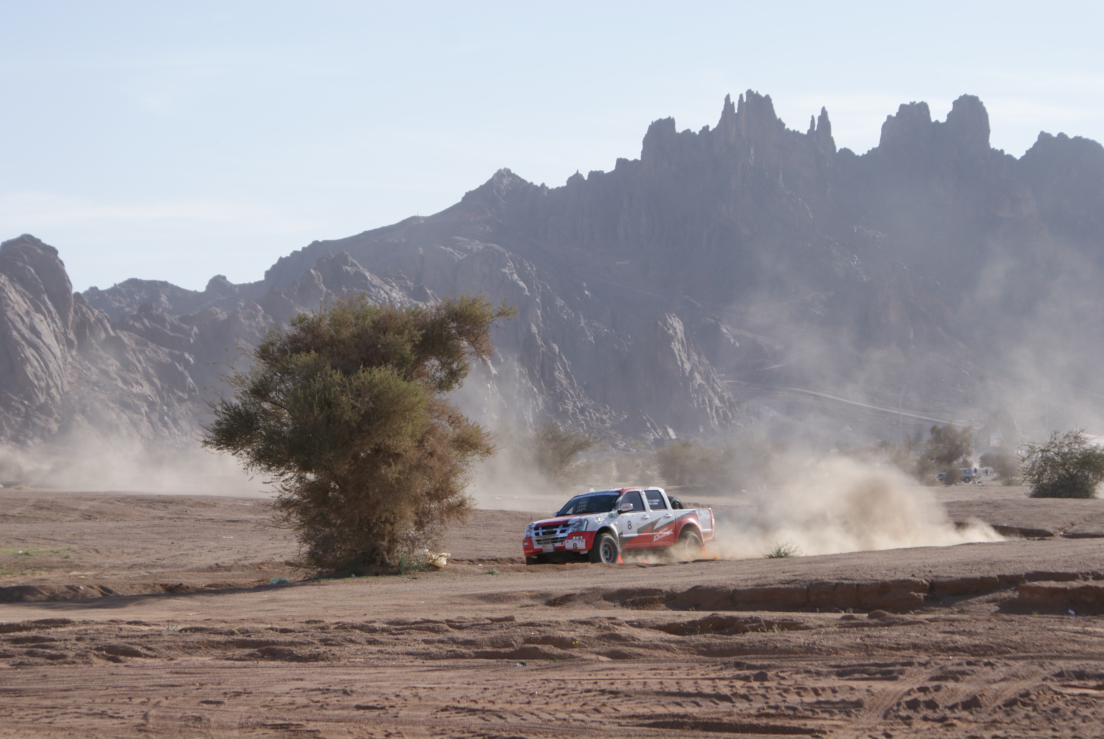 Unique landscape at the Ha'il Rally