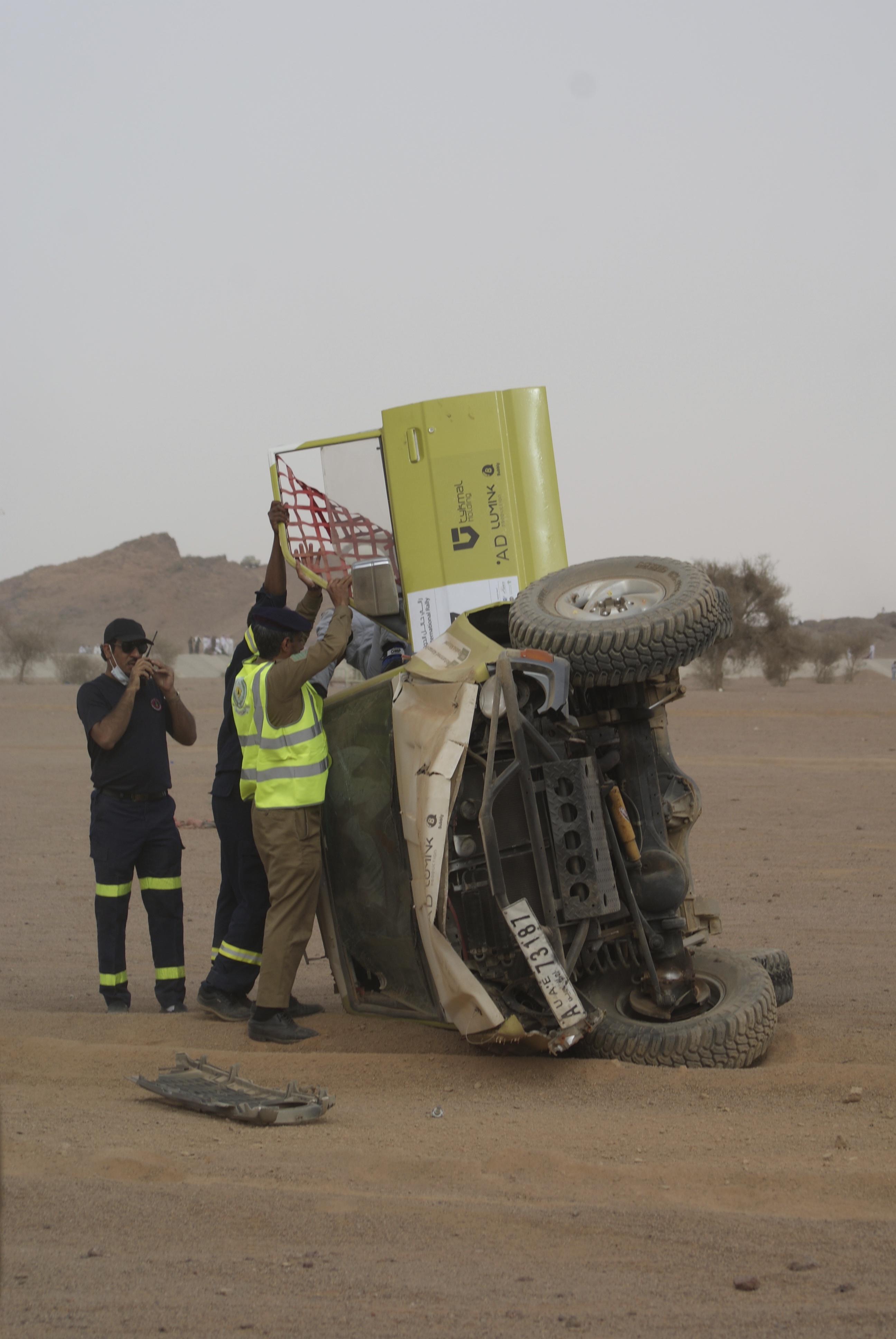 Don't misjudge the bumps at the Ha'il Rally