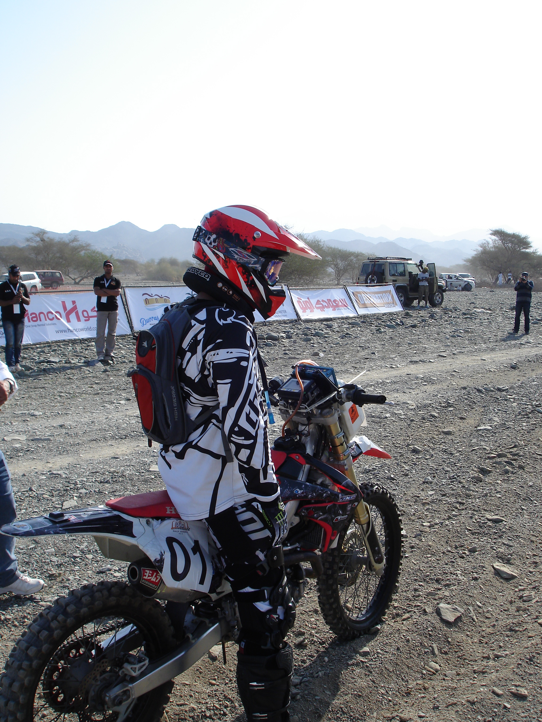 Motorbikes and Quads are encouraged to enter the Jeddah Rally