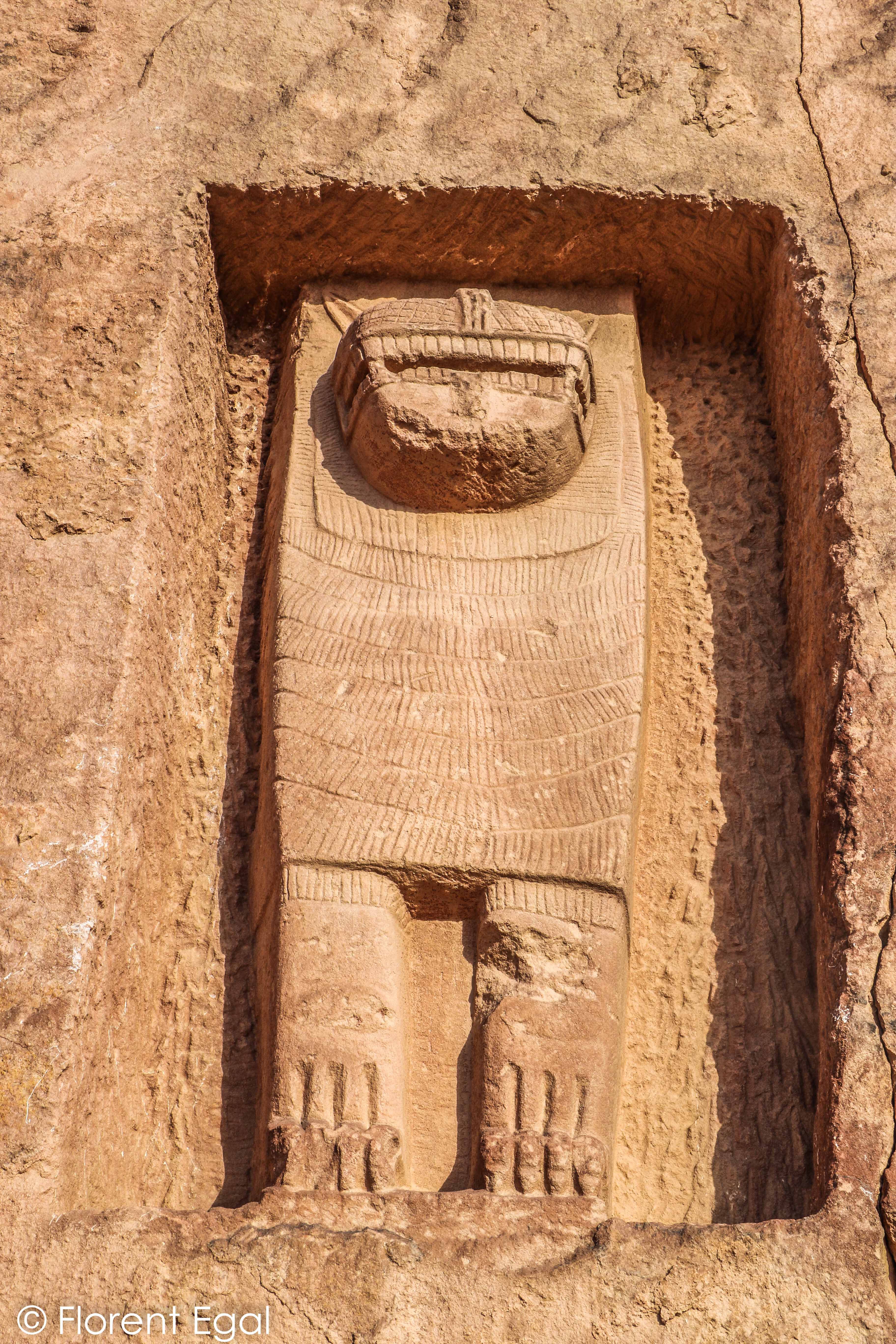 Sculpture of lion at Dedan's necropolis (photo: F. Egal)